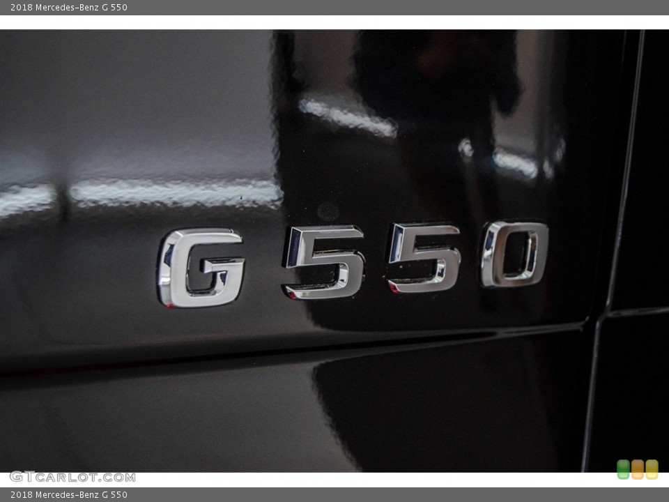 2018 Mercedes-Benz G Badges and Logos