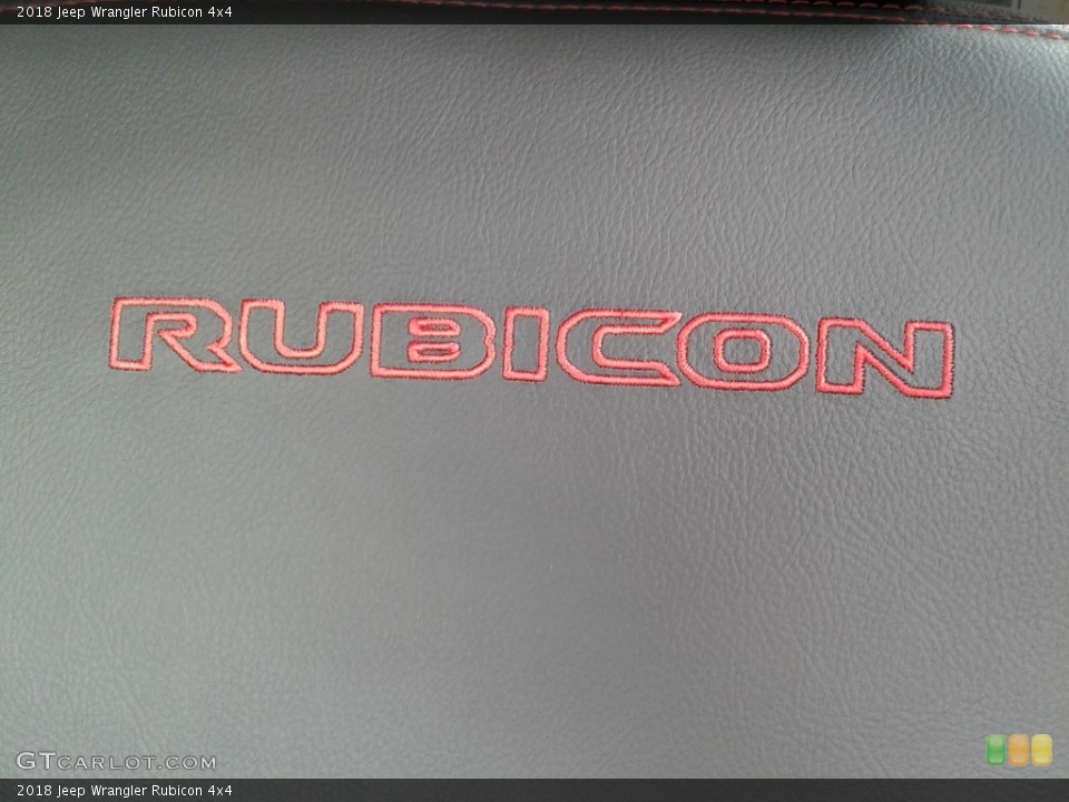 2018 Jeep Wrangler Badges and Logos