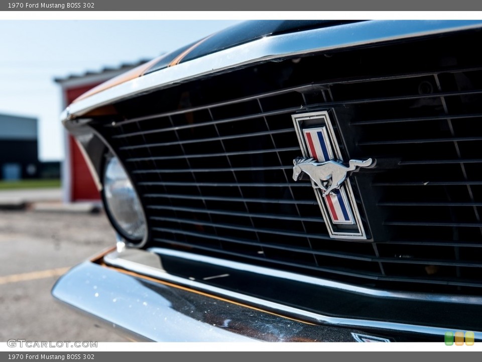 1970 Ford Mustang Badges and Logos