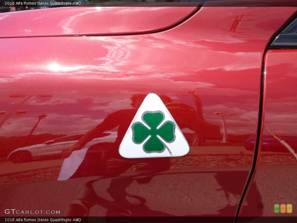 2018 Alfa Romeo Stelvio Badges and Logos