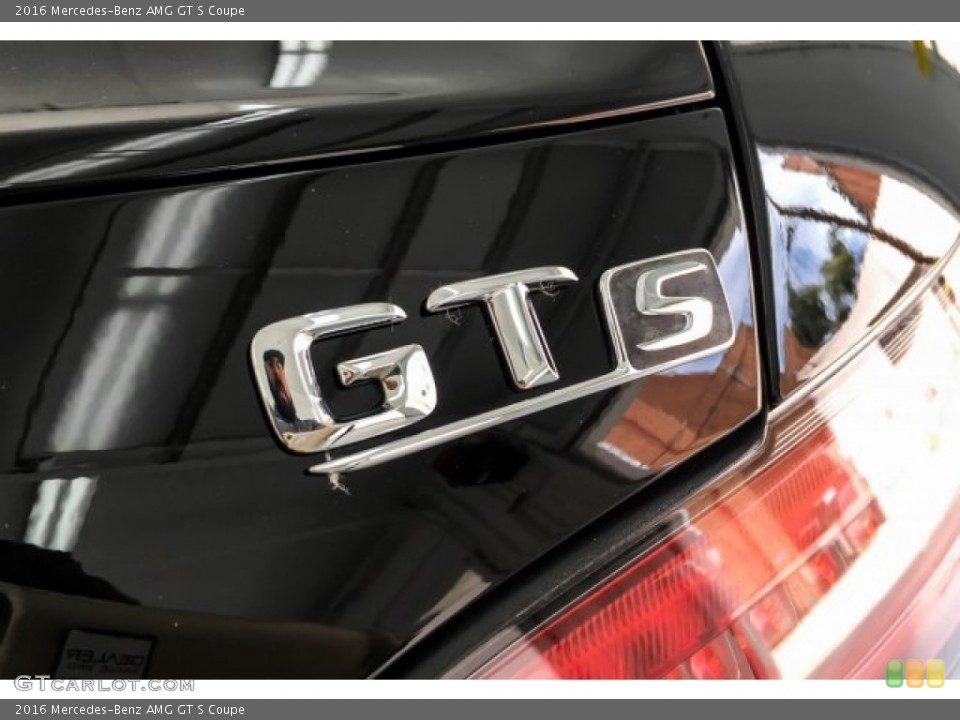 2016 Mercedes-Benz AMG GT S Custom Badge and Logo Photo #128062220
