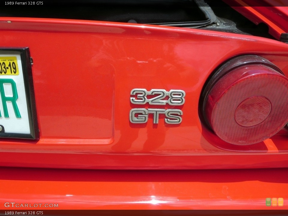 1989 Ferrari 328 Badges and Logos