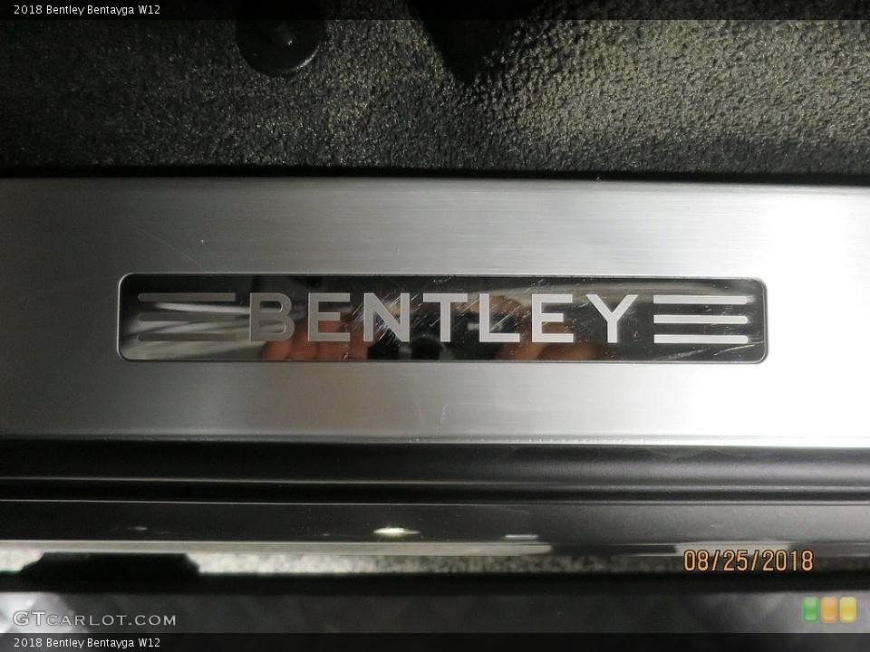 2018 Bentley Bentayga Badges and Logos