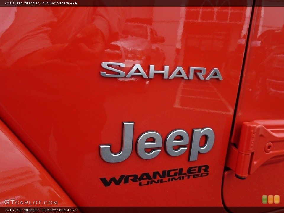 2018 Jeep Wrangler Unlimited Custom Badge and Logo Photo #129582036