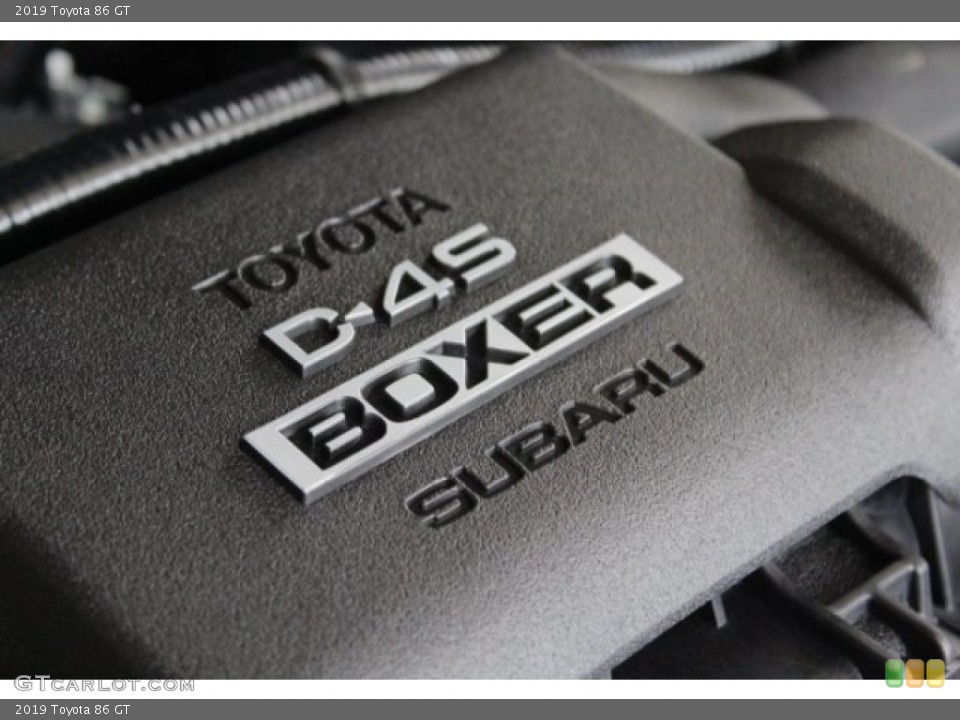 2019 Toyota 86 Badges and Logos