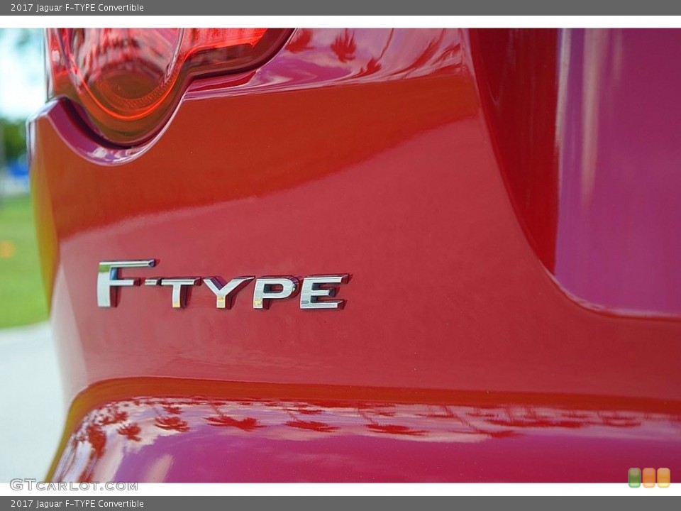 2017 Jaguar F-TYPE Badges and Logos