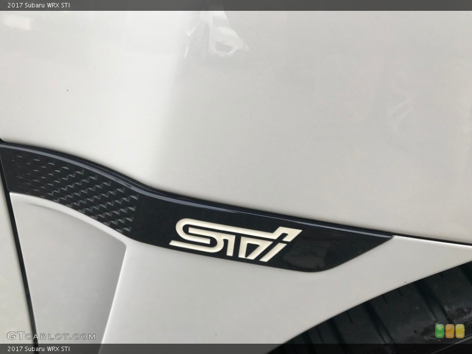2017 Subaru WRX Badges and Logos