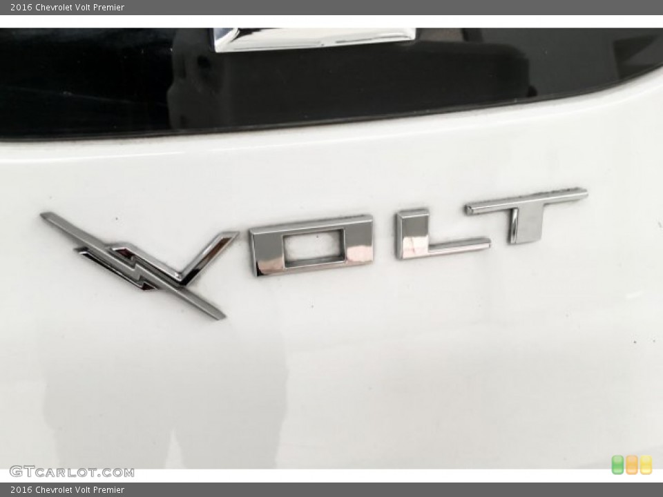 2016 Chevrolet Volt Badges and Logos
