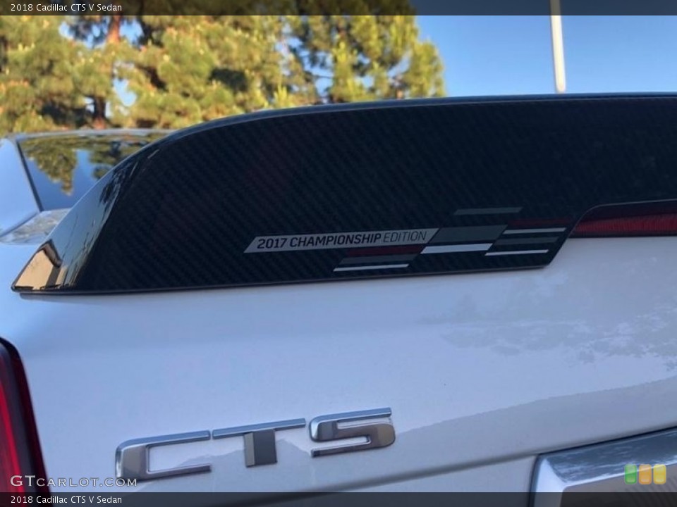 2018 Cadillac CTS Badges and Logos