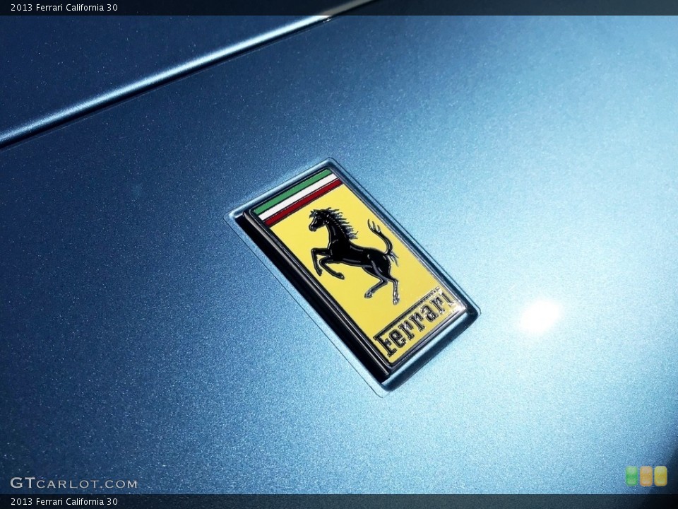 2013 Ferrari California Badges and Logos