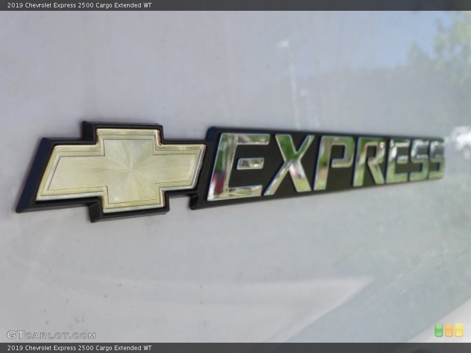 2019 Chevrolet Express Badges and Logos