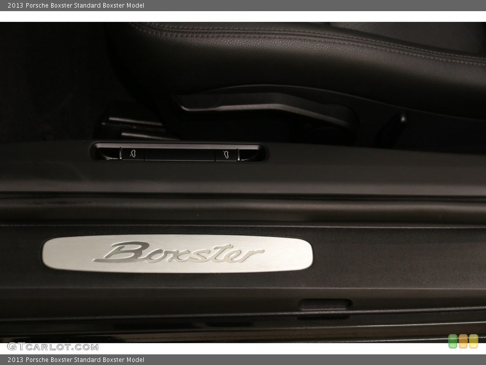 2013 Porsche Boxster Badges and Logos