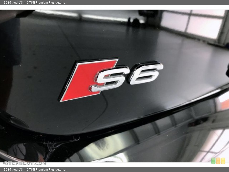 2016 Audi S6 Badges and Logos