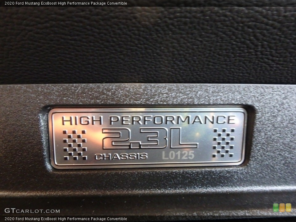 2020 Ford Mustang Custom Badge and Logo Photo #135700557
