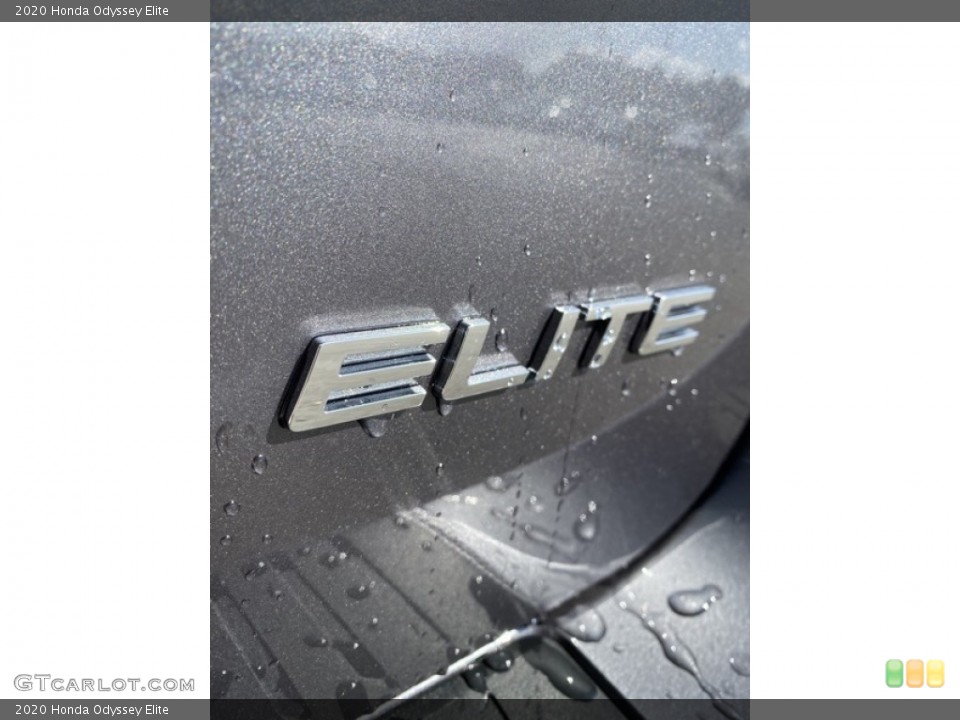 2020 Honda Odyssey Badges and Logos