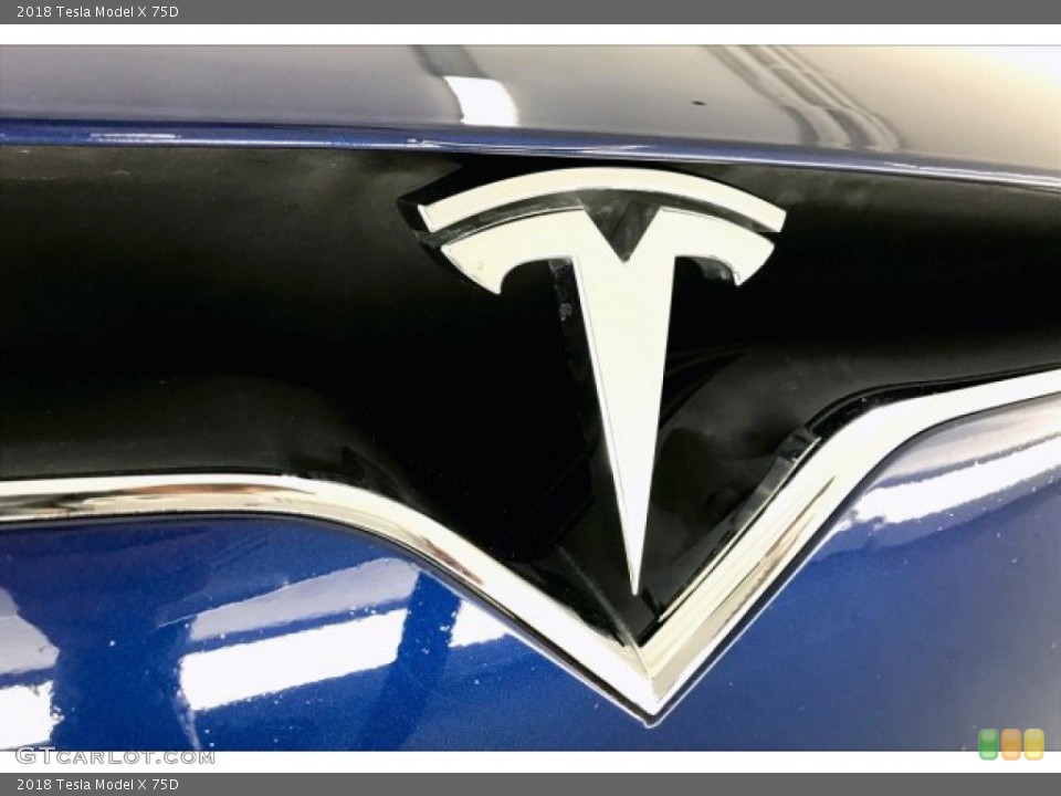 2018 Tesla Model X Badges and Logos
