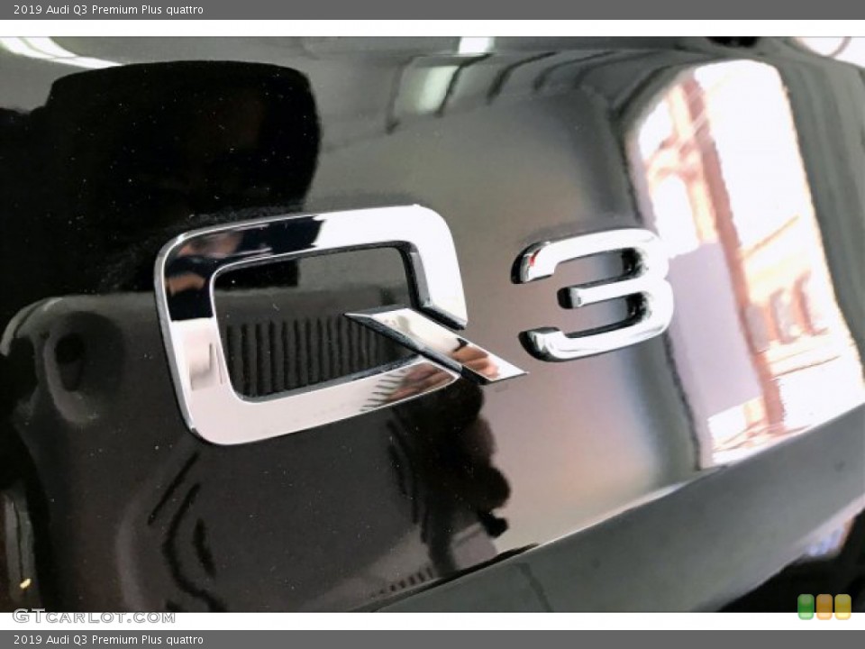2019 Audi Q3 Badges and Logos