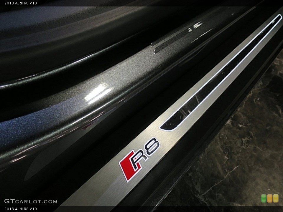 2018 Audi R8 Badges and Logos
