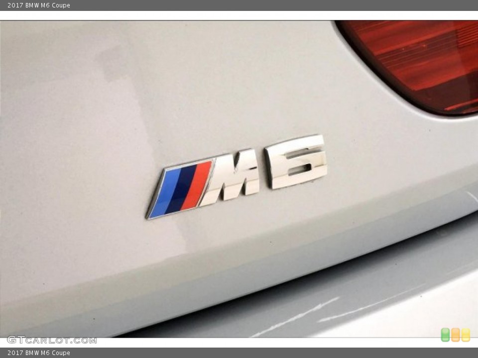 2017 BMW M6 Badges and Logos