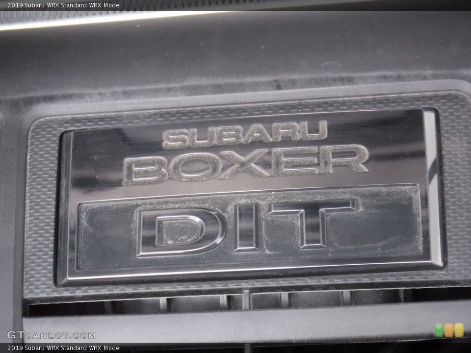 2019 Subaru WRX Badges and Logos
