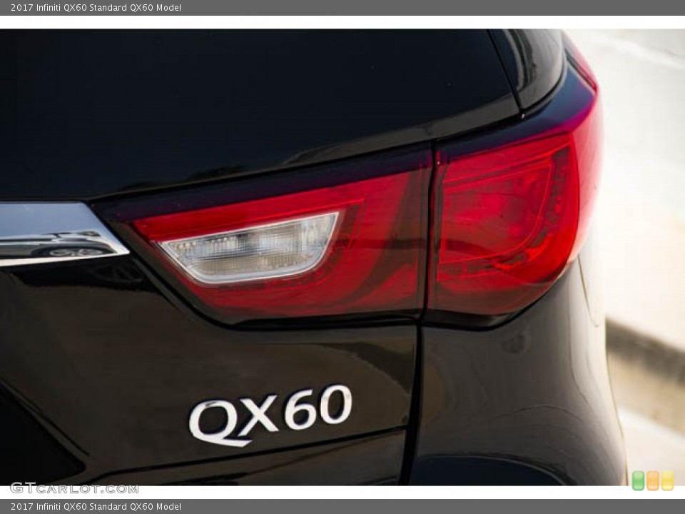 2017 Infiniti QX60 Badges and Logos