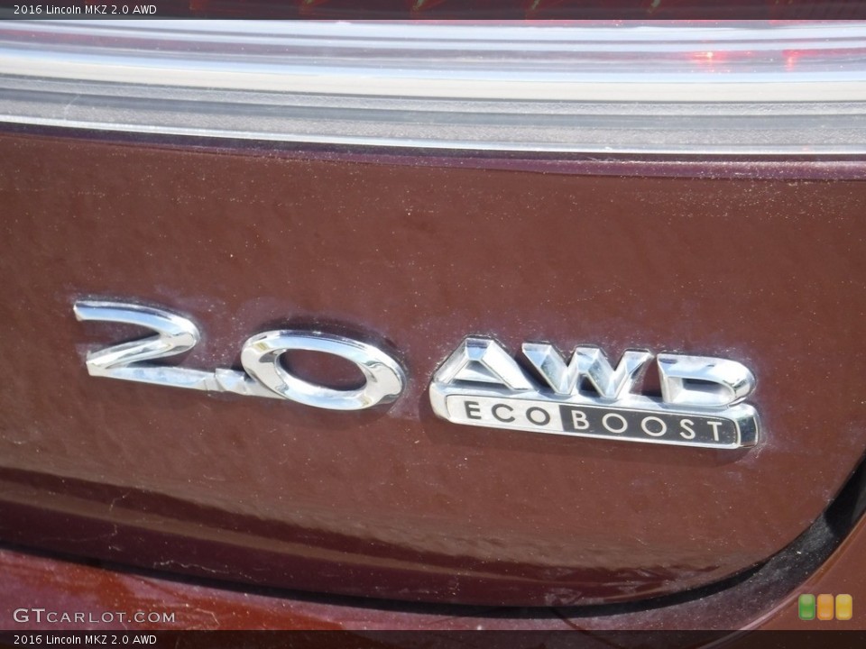 2016 Lincoln MKZ Custom Badge and Logo Photo #138285477