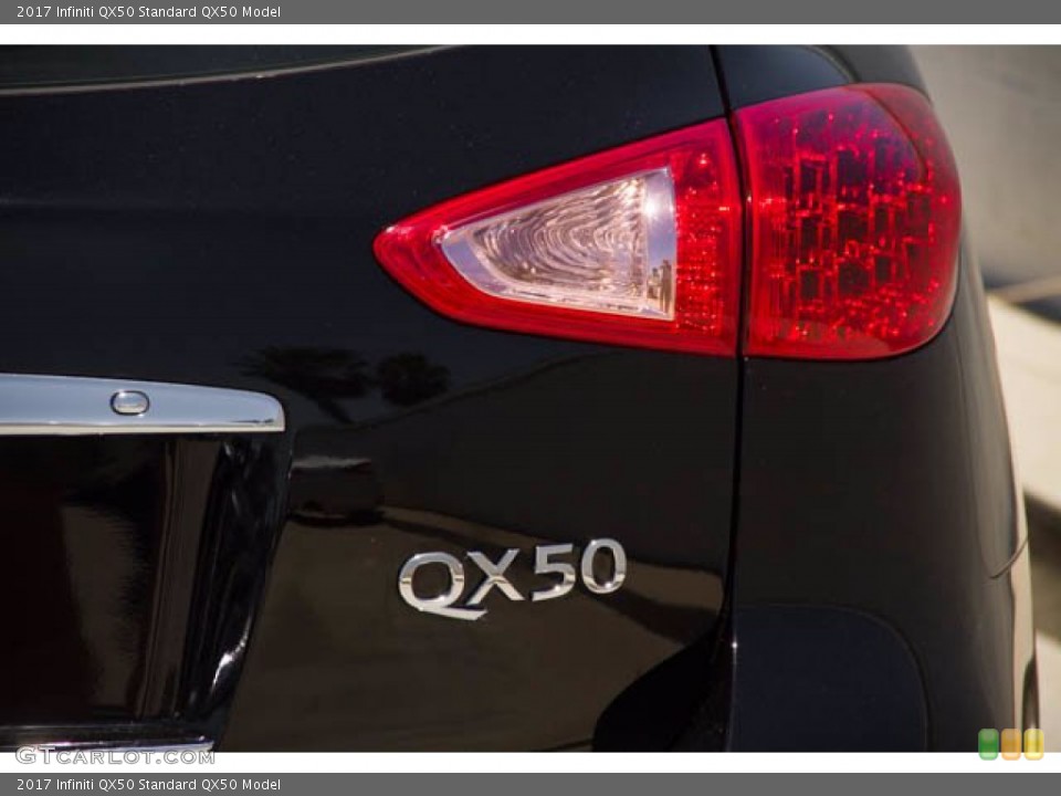2017 Infiniti QX50 Badges and Logos