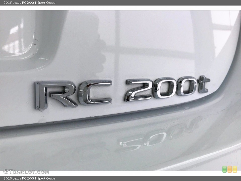 2016 Lexus RC Custom Badge and Logo Photo #138396471