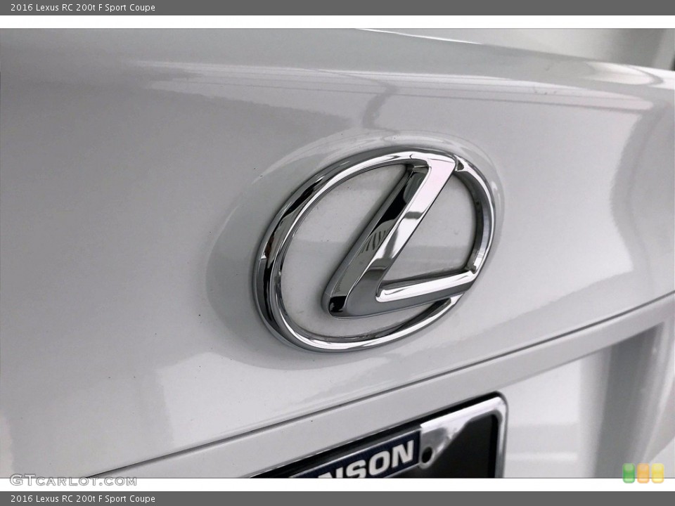 2016 Lexus RC Custom Badge and Logo Photo #138396789