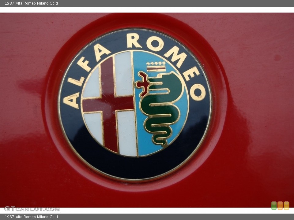 1987 Alfa Romeo Milano Custom Badge and Logo Photo #138507063