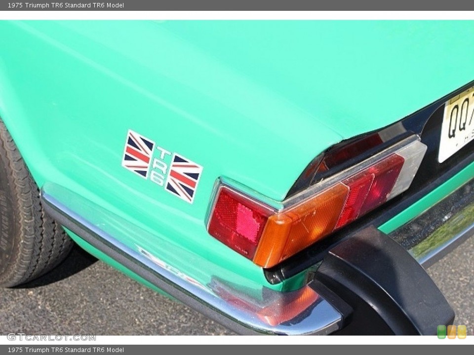 1975 Triumph TR6 Badges and Logos