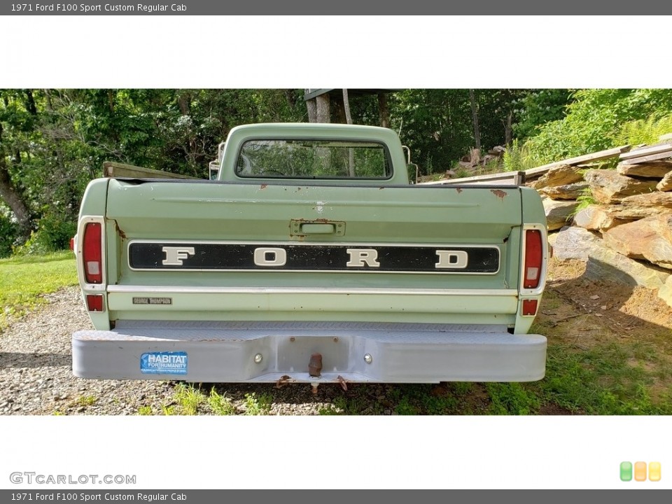 1971 Ford F100 Custom Badge and Logo Photo #138616539