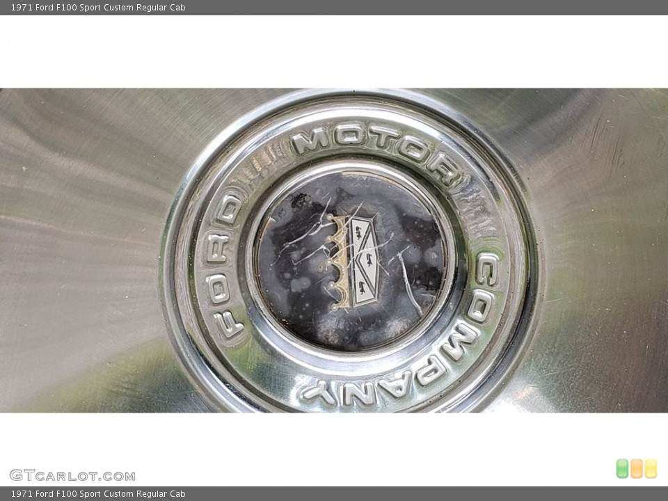 1971 Ford F100 Custom Badge and Logo Photo #138616605