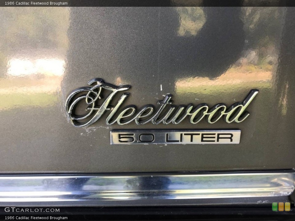 1986 Cadillac Fleetwood Custom Badge and Logo Photo #138638477