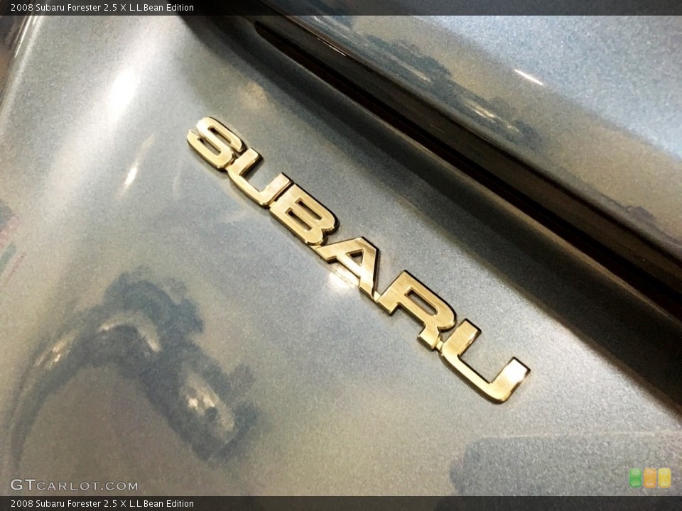 2008 Subaru Forester Badges and Logos