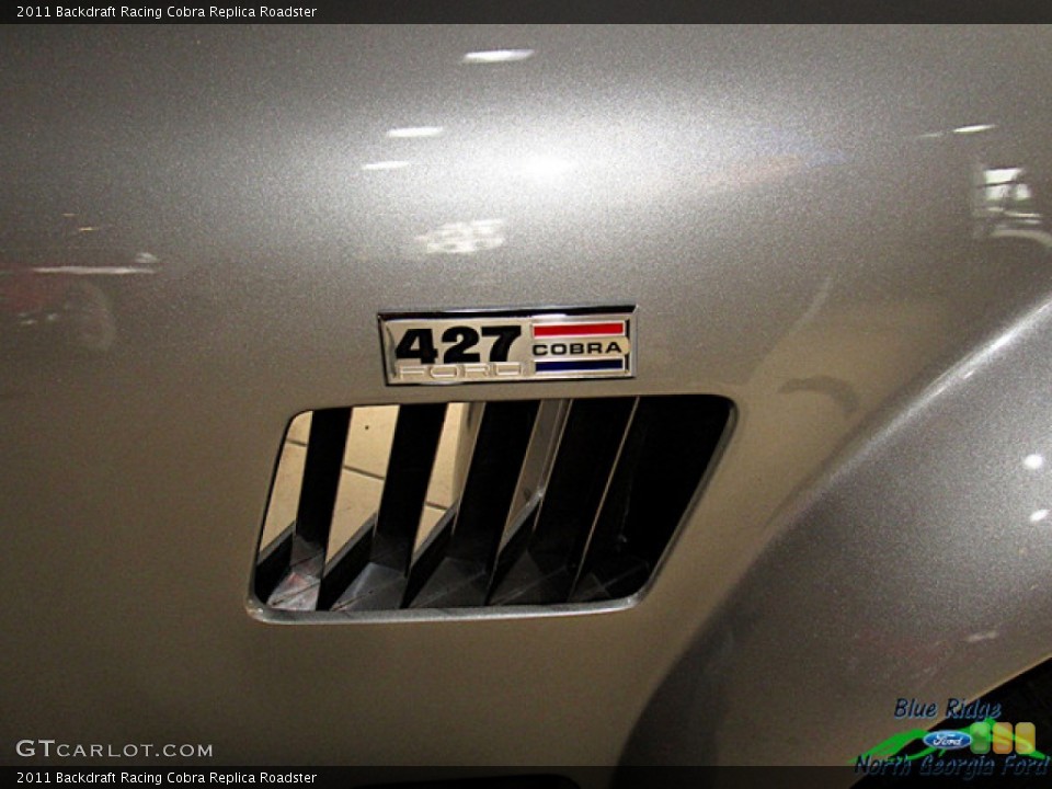 2011 Backdraft Racing Cobra Replica Badges and Logos