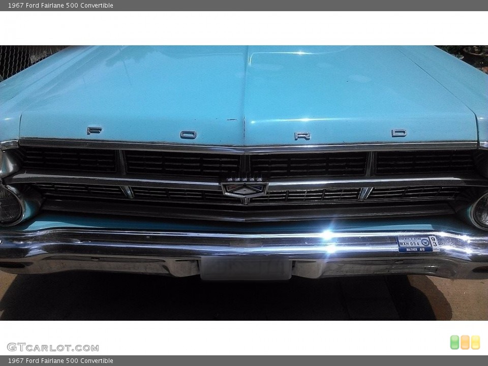 1967 Ford Fairlane 500 Badges and Logos