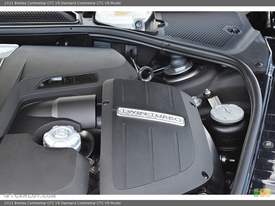 2013 Bentley Continental GTC V8 Badges and Logos