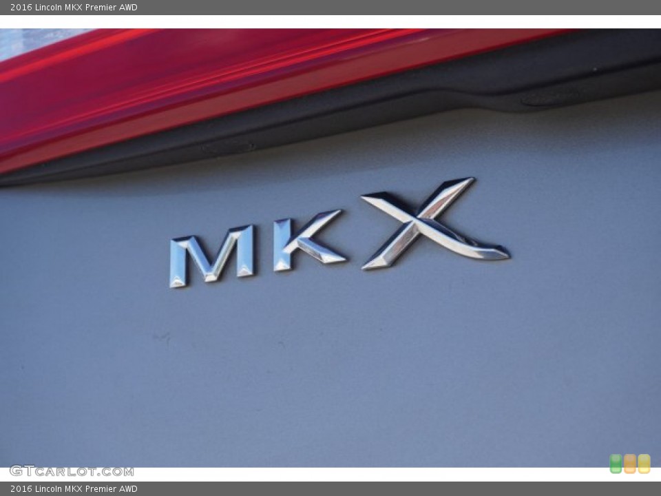 2016 Lincoln MKX Badges and Logos