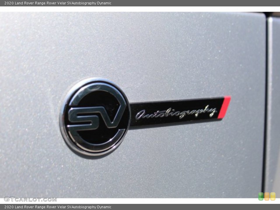 2020 Land Rover Range Rover Velar Custom Badge and Logo Photo #138798711