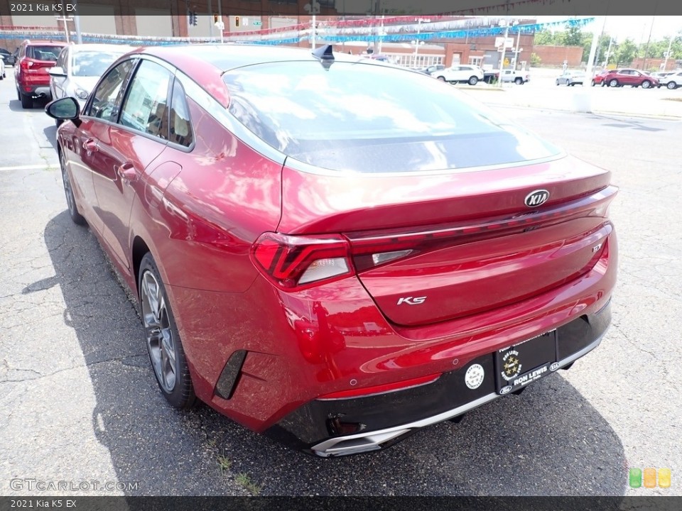 2021 Kia K5 Badges and Logos
