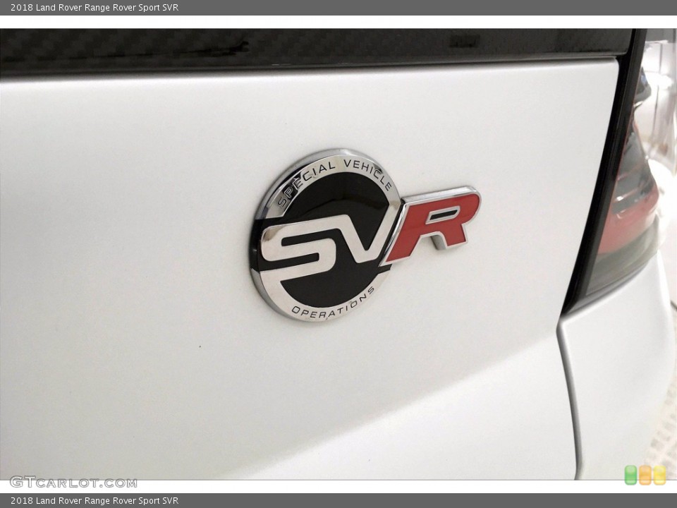 2018 Land Rover Range Rover Sport Custom Badge and Logo Photo #138977197
