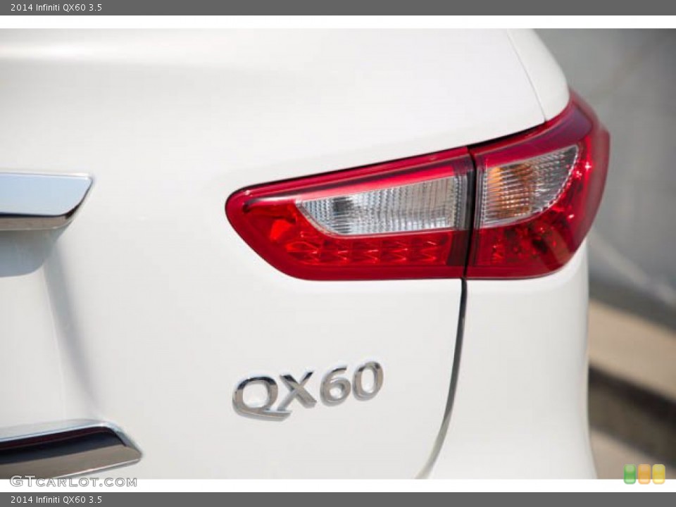 2014 Infiniti QX60 Badges and Logos