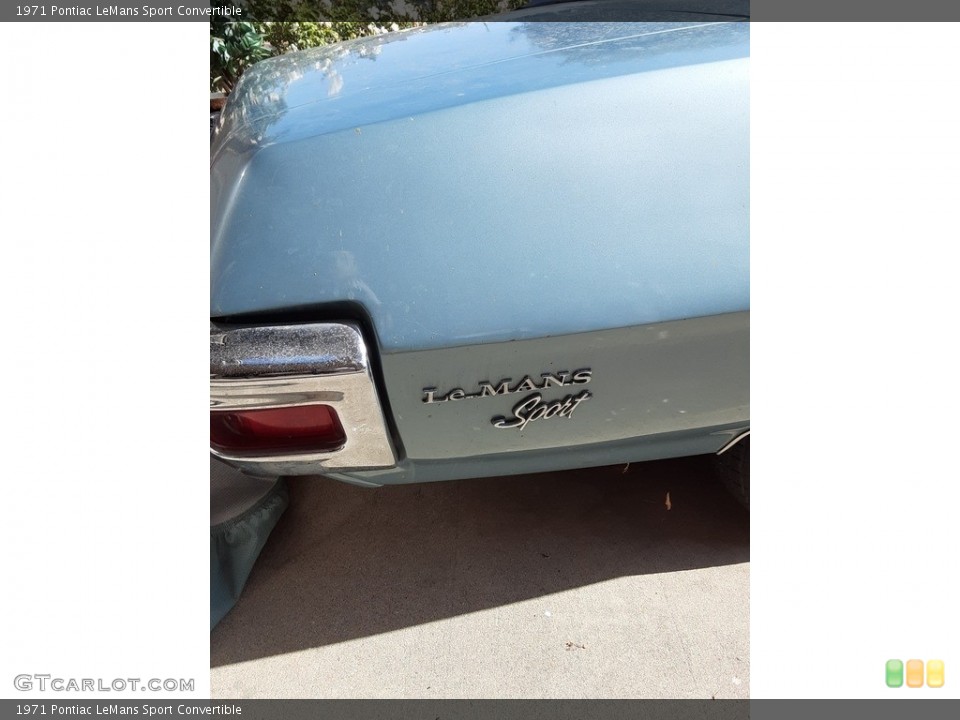 1971 Pontiac LeMans Badges and Logos