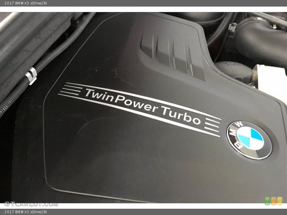 2017 BMW X3 Badges and Logos
