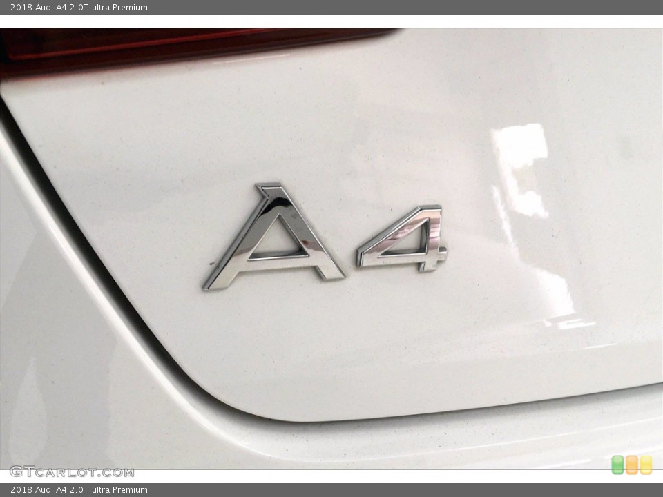 2018 Audi A4 Badges and Logos