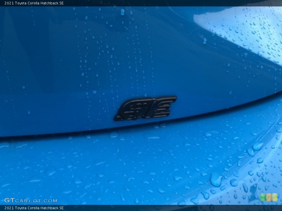 2021 Toyota Corolla Hatchback Badges and Logos