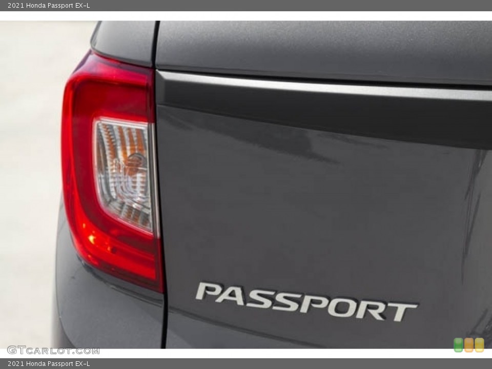 2021 Honda Passport Badges and Logos