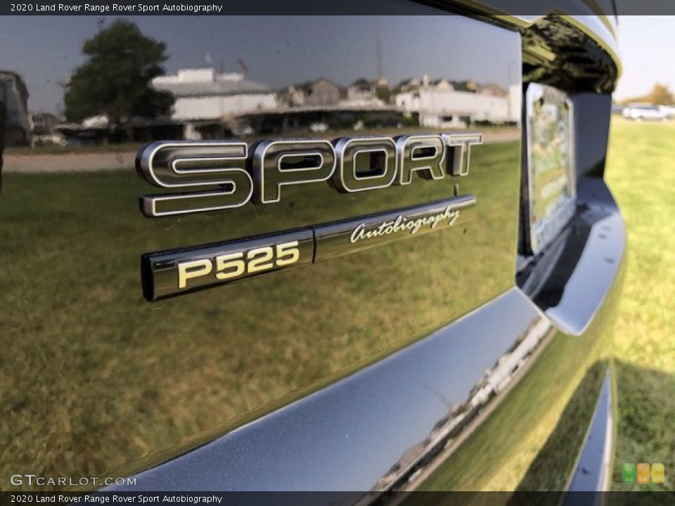 2020 Land Rover Range Rover Sport Badges and Logos