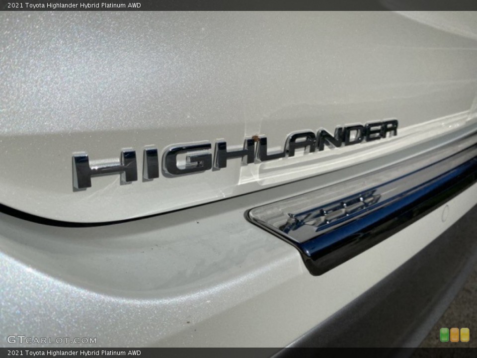 2021 Toyota Highlander Custom Badge and Logo Photo #140221648